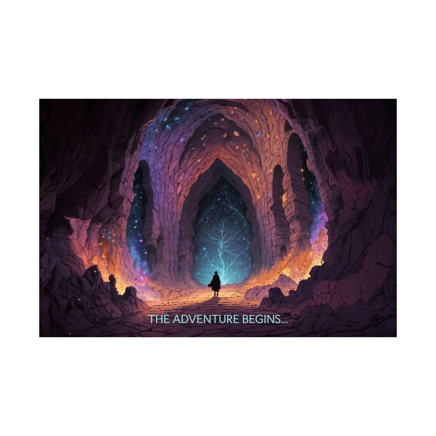 The Adventure Begins Poster