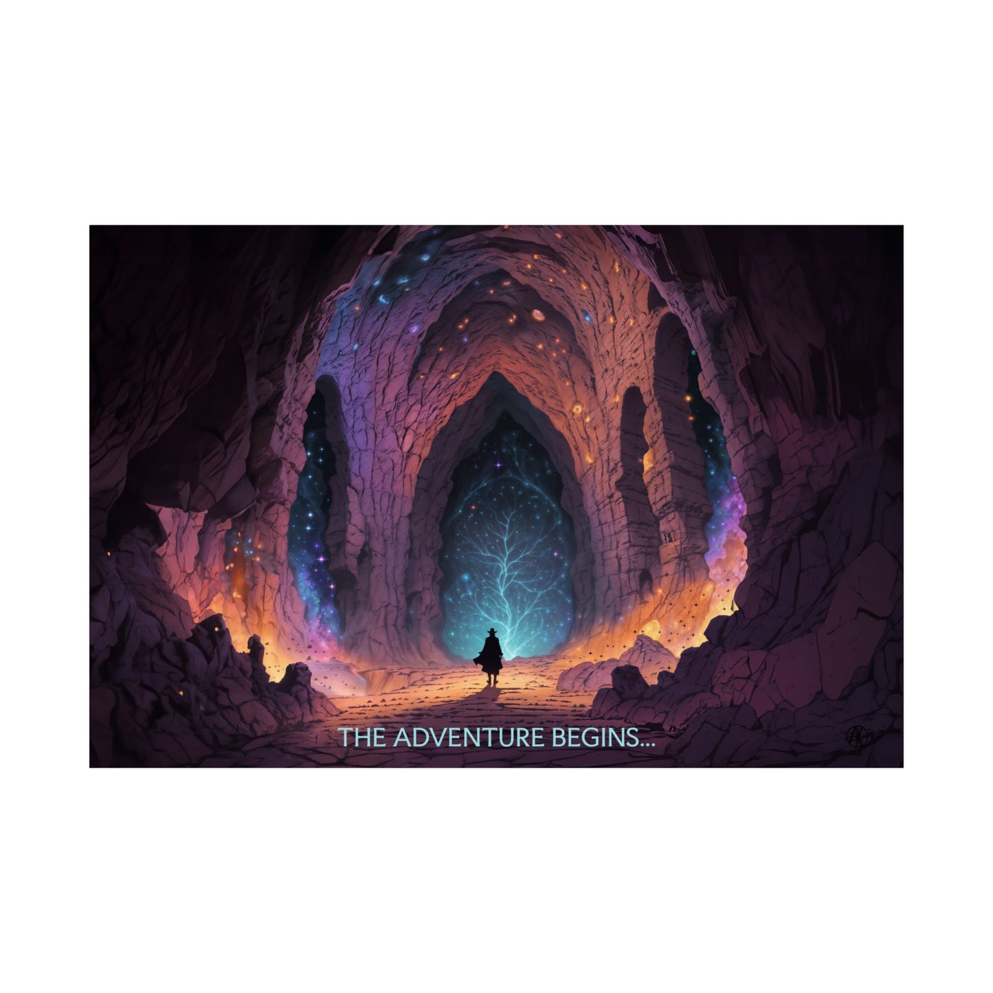 The Adventure Begins Poster