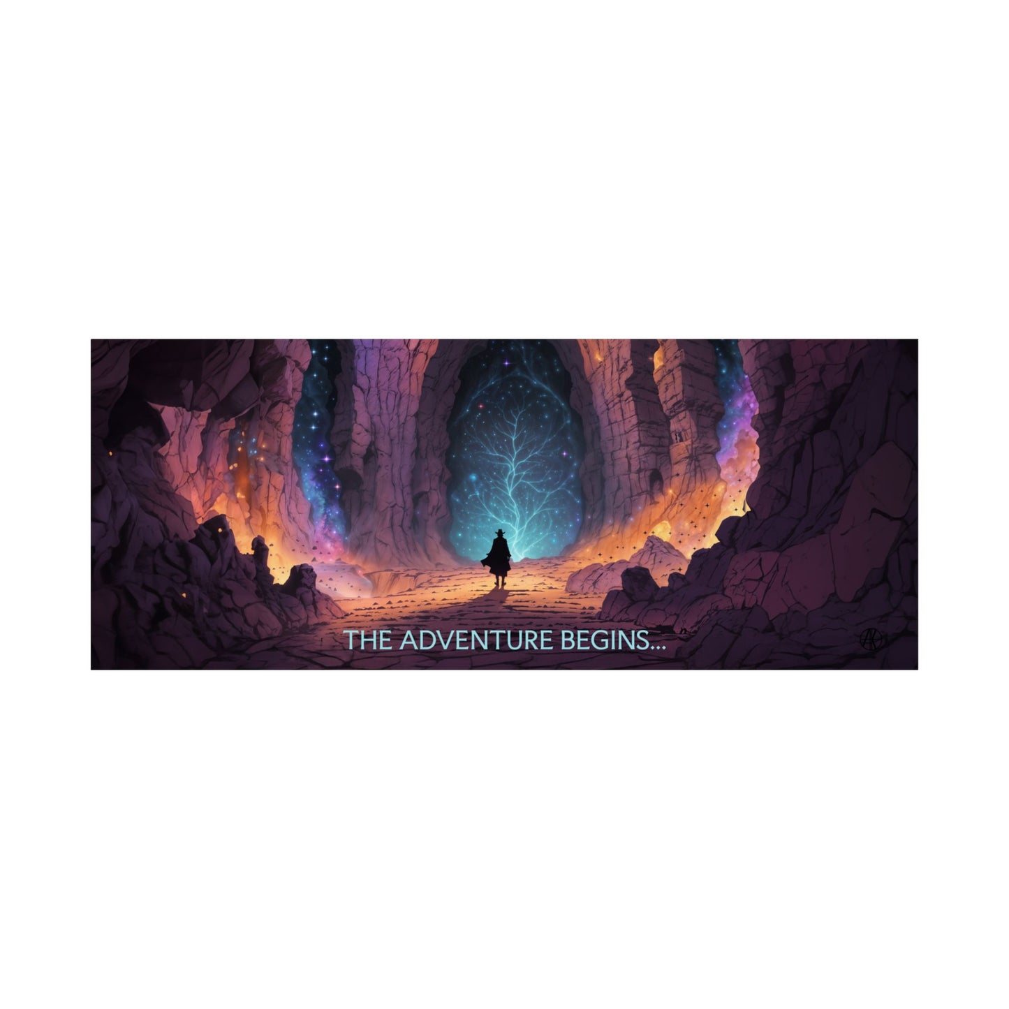 The Adventure Begins Poster